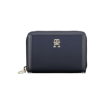 Tommy Hilfiger Blue Polyester Women Wallet