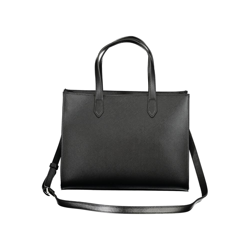 Mario Valentino Black Polyethylene Handbag