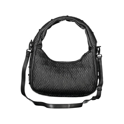 Mario Valentino Black Polyethylene Women Handbag