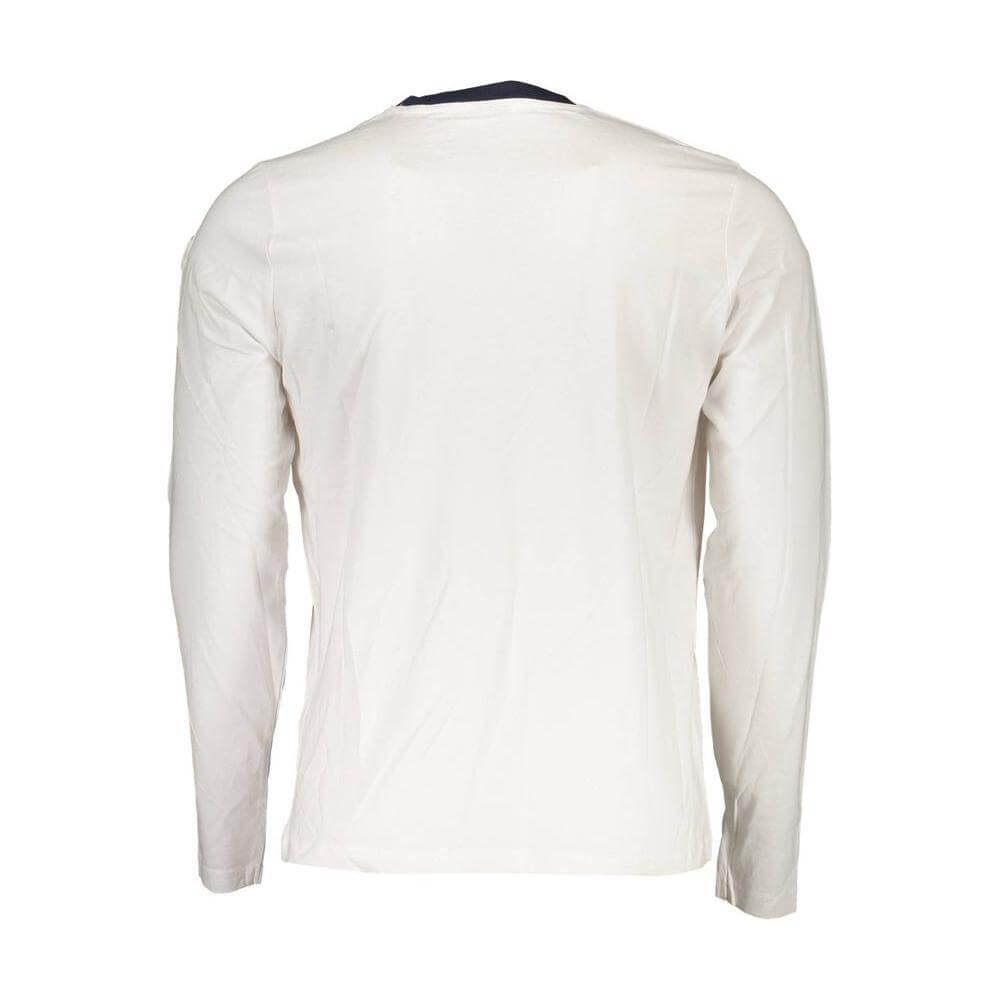 North Sails White Cotton Men T-Shirt NO-37612-XXL