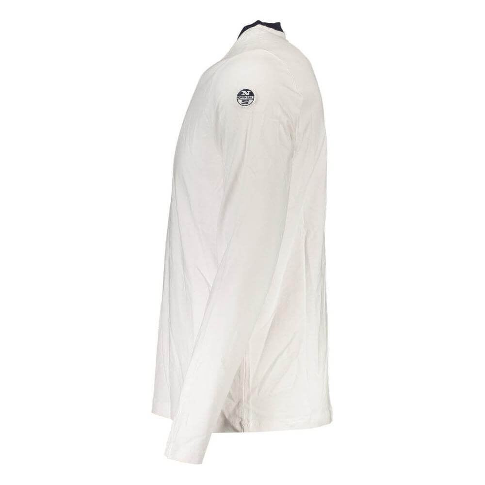 North Sails White Cotton Men T-Shirt NO-37612-XXL