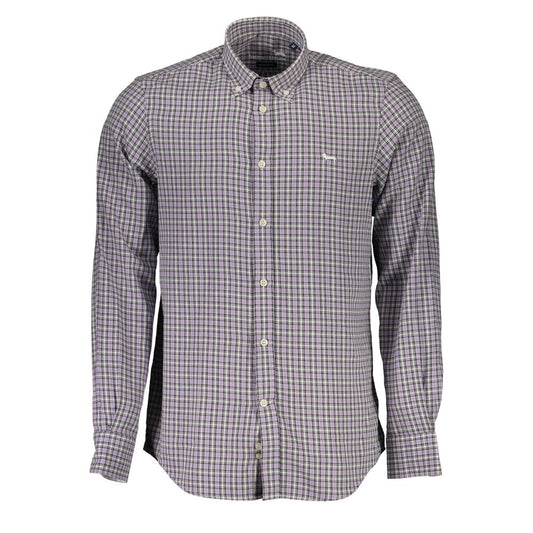 Harmont & Blaine Purple Cotton Shirt