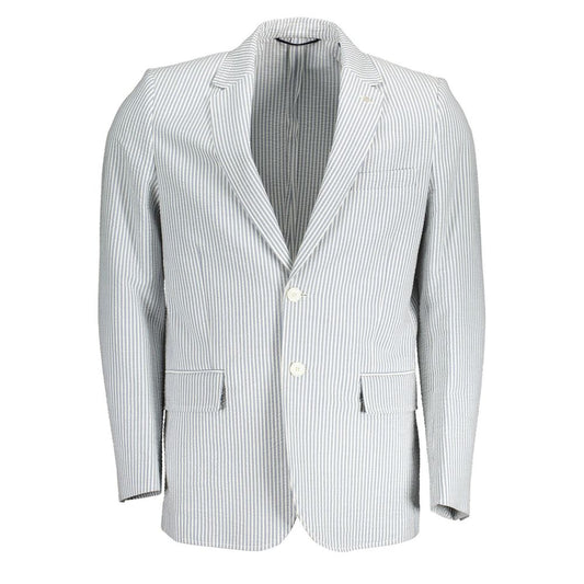 Gant White Cotton Jackets & Coat