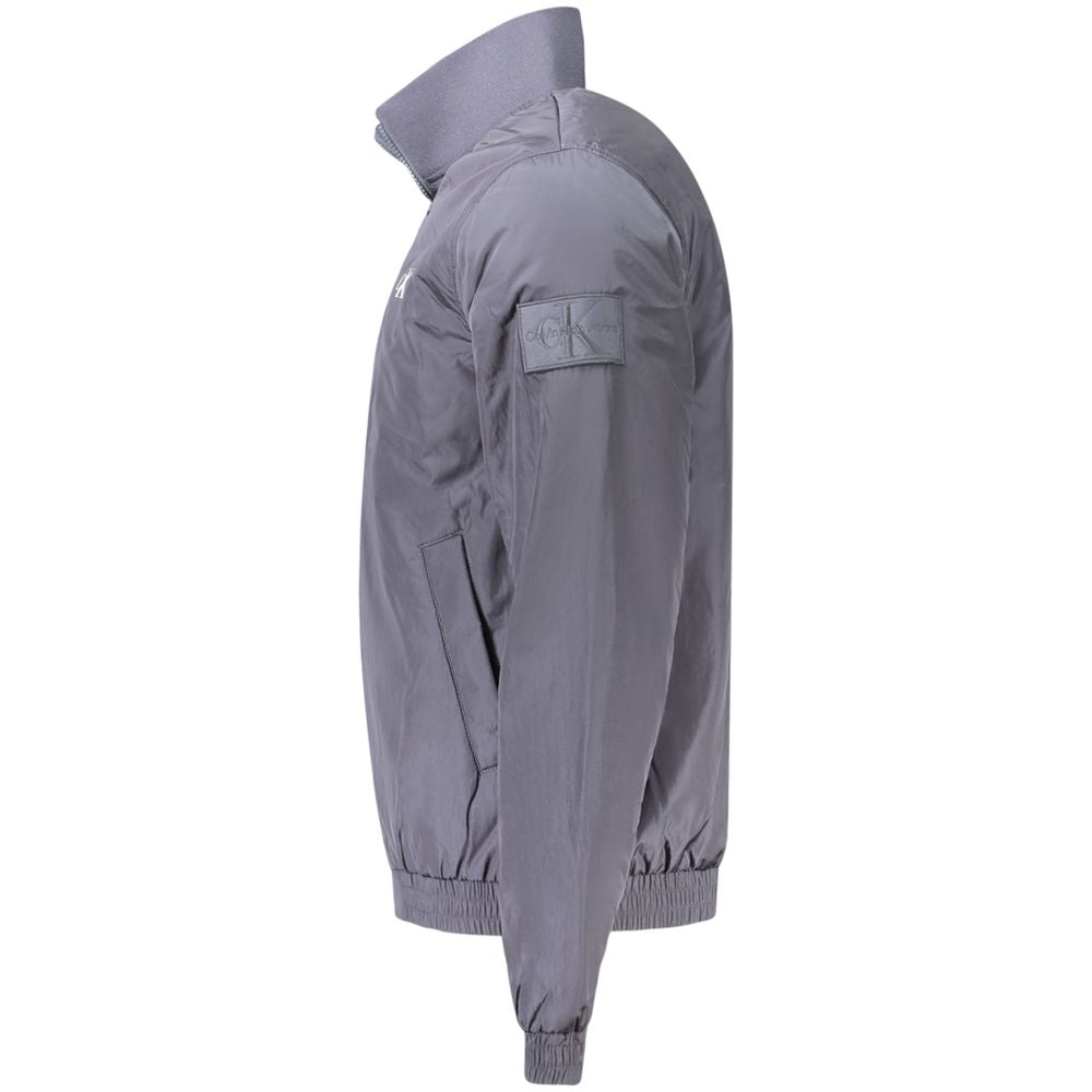 Calvin Klein Blue Polyamide Jackets & Coat