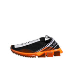 Dolce & Gabbana Black White Slip On Sorrento Sneakers Shoes