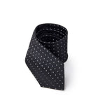 Jil Sander Black Silk Ty
