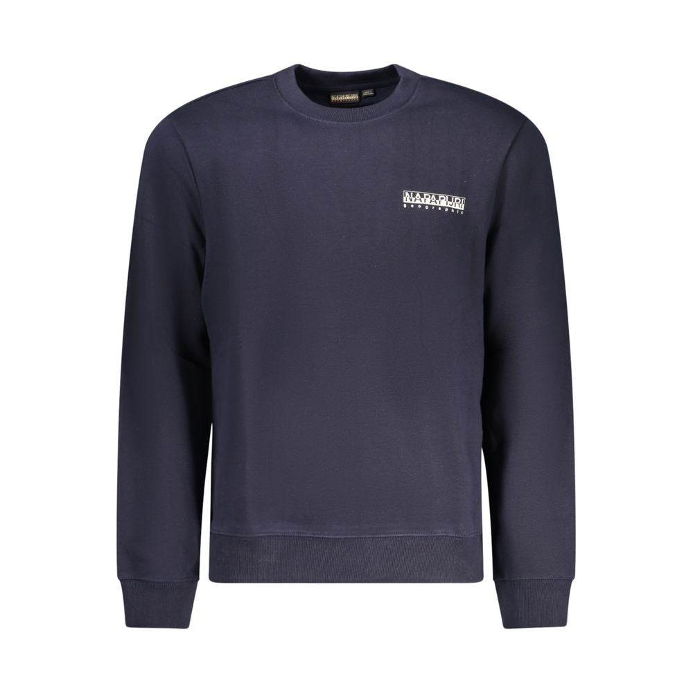 Napapijri Blue Cotton Sweatshirt