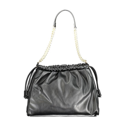 Mario Valentino Black Polyethylene Handbag