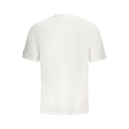 Fila White Cotton T-Shirt