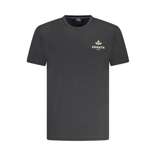 Armata Di Mare Black Cotton T-Shirt