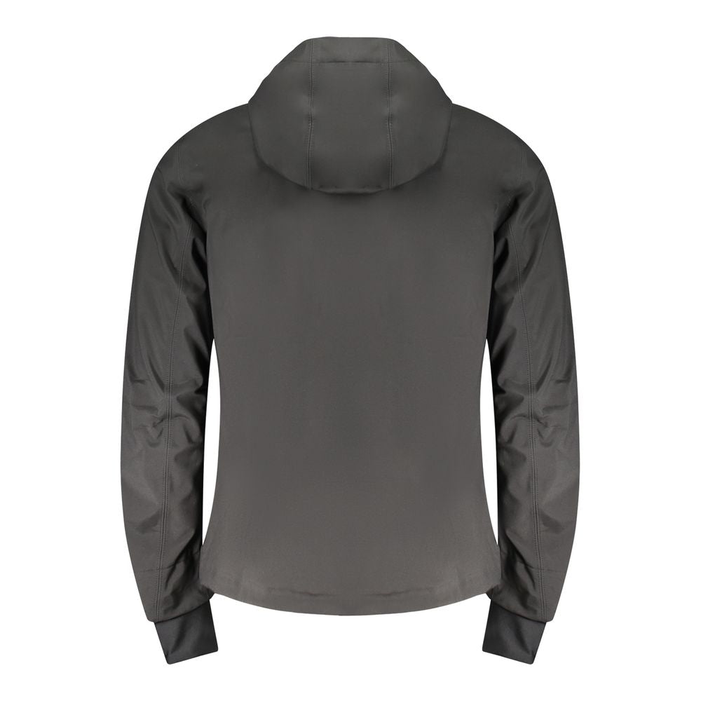 K-WAY Black Polyester Men Jacket KW-38643-S