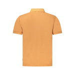 Pepe Jeans Orange Cotton Men Polo Shirt PE-36008-S