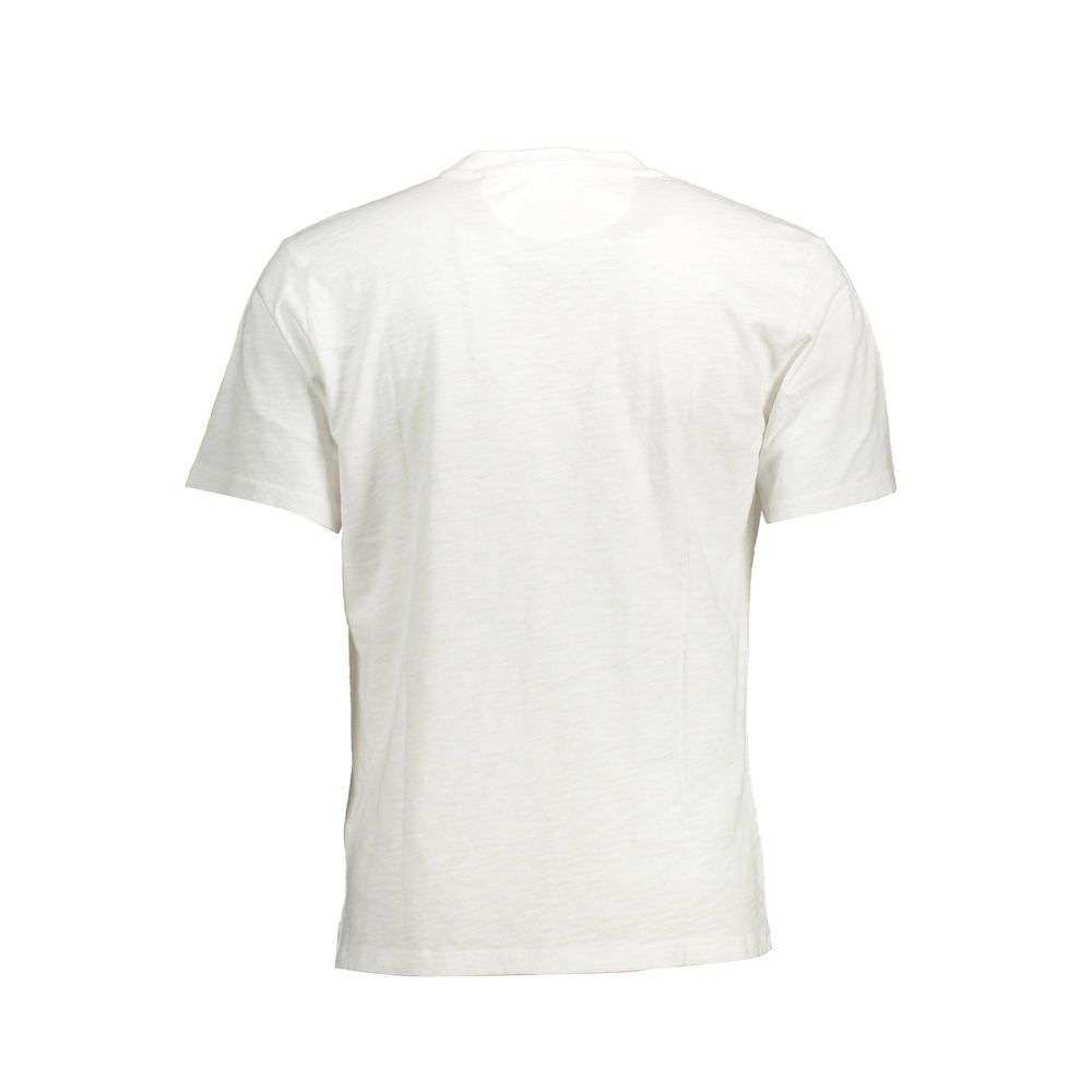 La Martina White Cotton T-Shirt