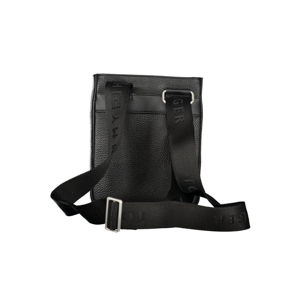 Tommy Hilfiger Black Polyethylene Men Shoulder Bag TO-36368