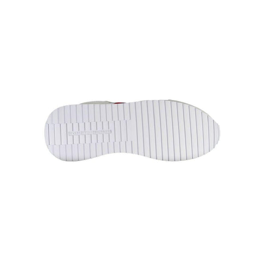 Tommy Hilfiger White Polyester Men Sneaker TO-37169-EU40/US7