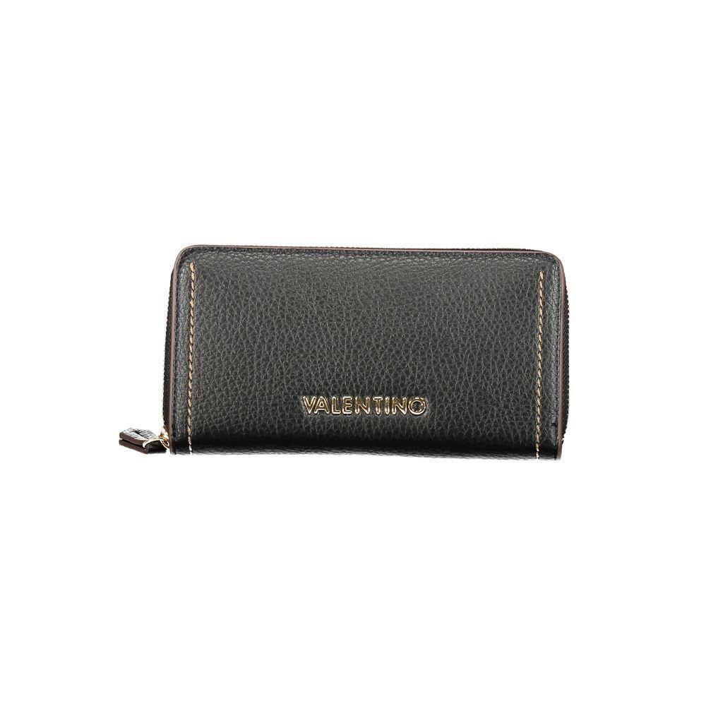 Mario Valentino Black Polyethylene Women Wallet VA-38279