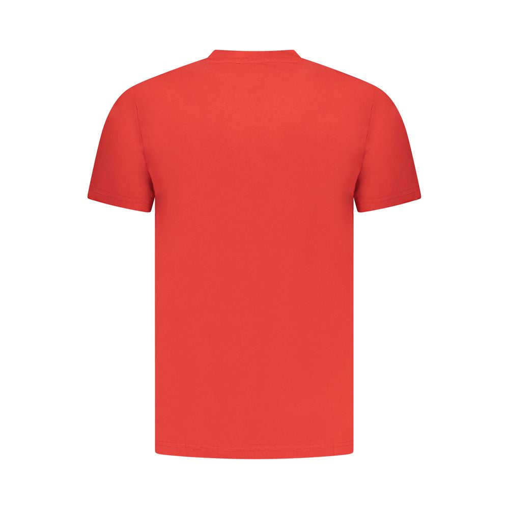 Cavalli Class Red Cotton T-Shirt