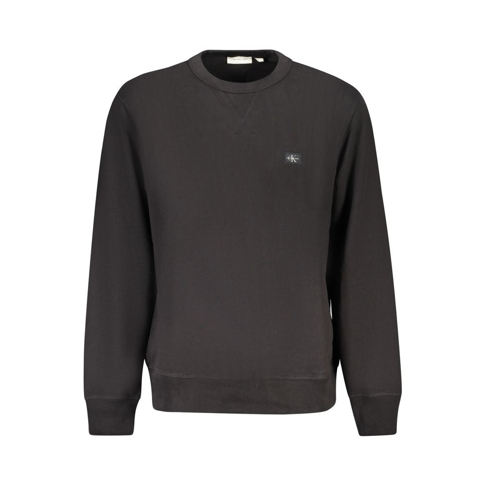 Calvin Klein Black Cotton Men Sweater
