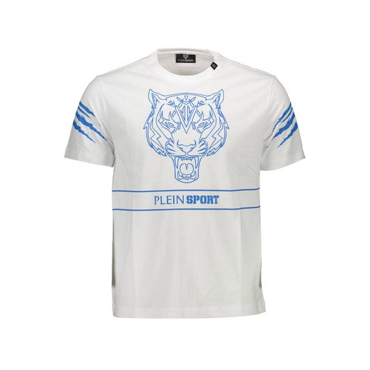 Plein Sport White Cotton T-Shirt