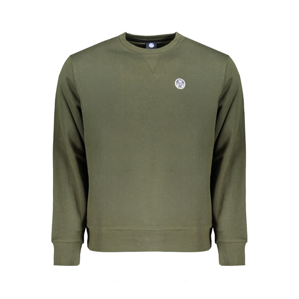 North Sails Green Cotton Sweatshirt