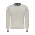 North Sails Brown Cotton Men Sweater