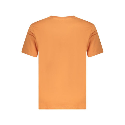 Pepe Jeans Orange Cotton T-Shirt PE-36515-XL