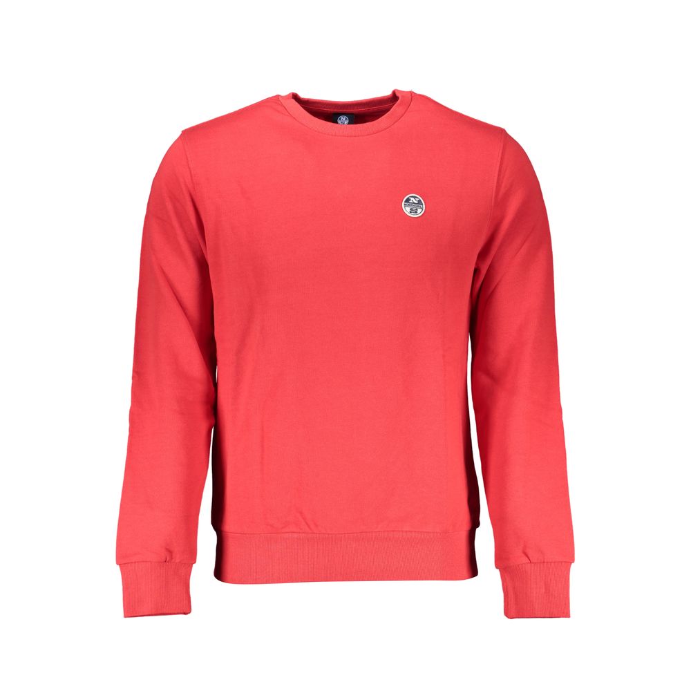 North Sails Red Cotton Sweatshirt