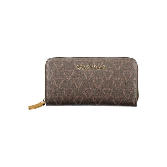 Mario Valentino Brown Polyethylene Women Wallet