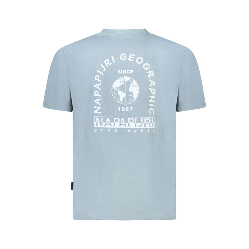 Napapijri Gray Cotton T-Shirt