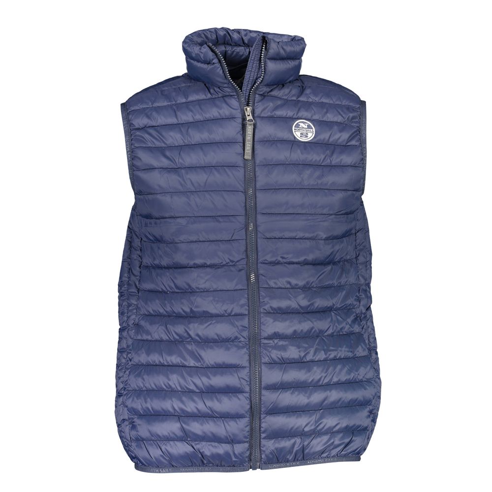 North Sails Blue Polyamide Sleveless Jacket