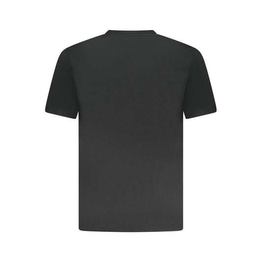Converse Black Cotton Men T-Shirt CO-38356-XL