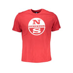 North Sails Red Cotton T-Shirt NO-27295-S