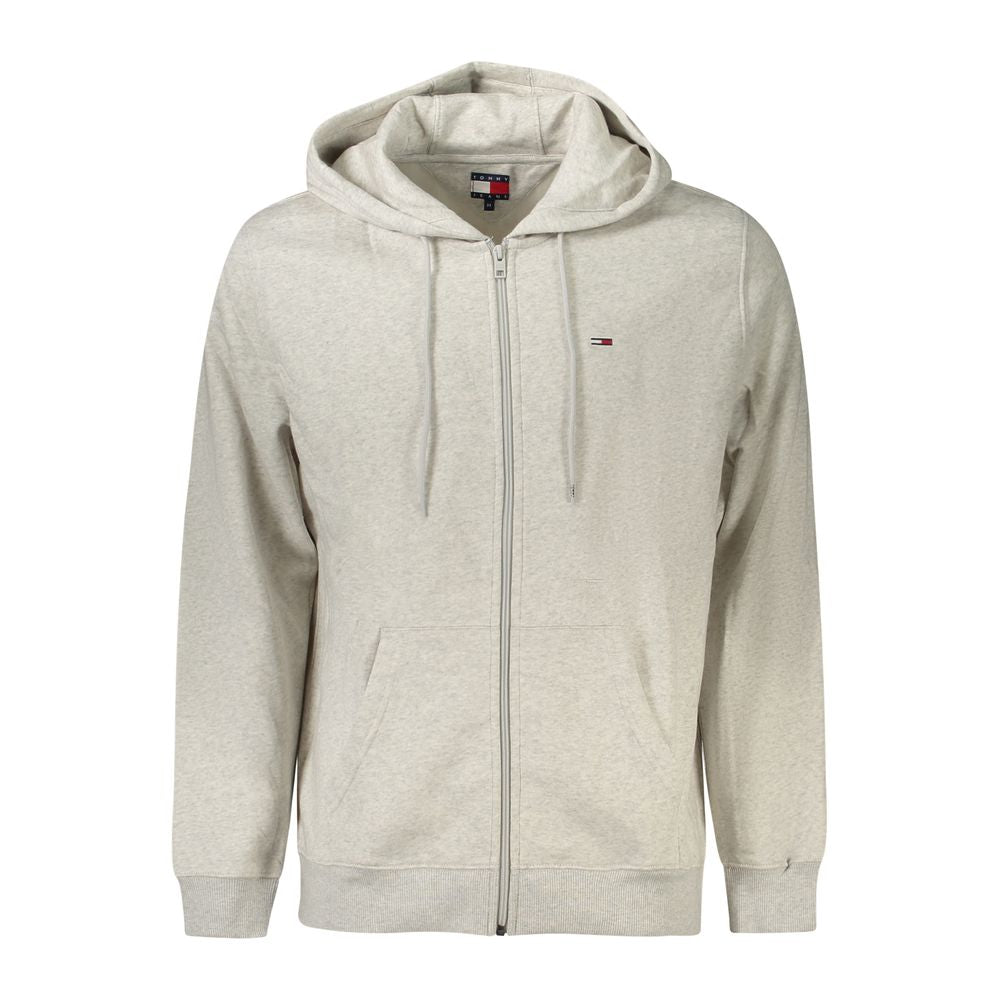 Tommy Hilfiger Gray Cotton Sweatshirt