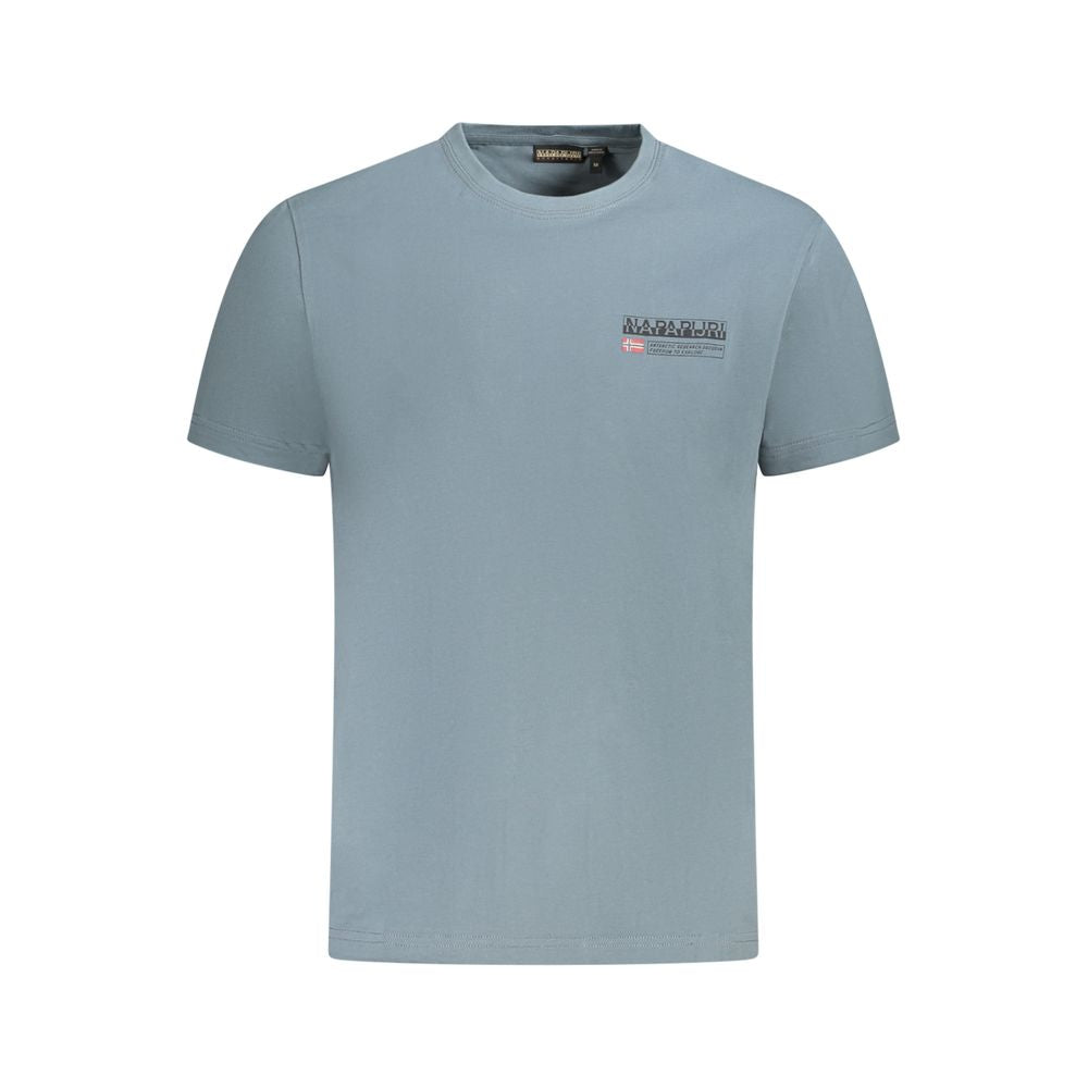 Napapijri Gray Cotton T-Shirt