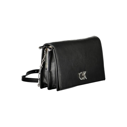 Calvin Klein Black Polyester Handbag
