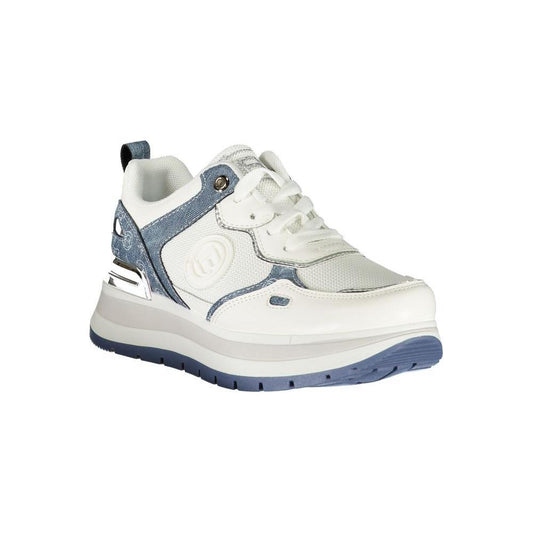 Laura Biagiotti White Polyester Women Sneaker LA-36474-EU38/US8
