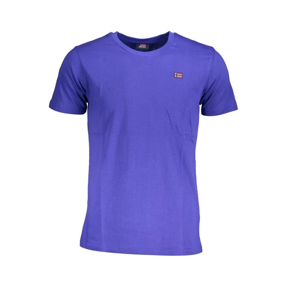 Norway 1963 Blue Cotton Men T-Shirt