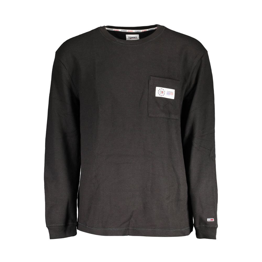 Tommy Hilfiger Black Cotton Sweater