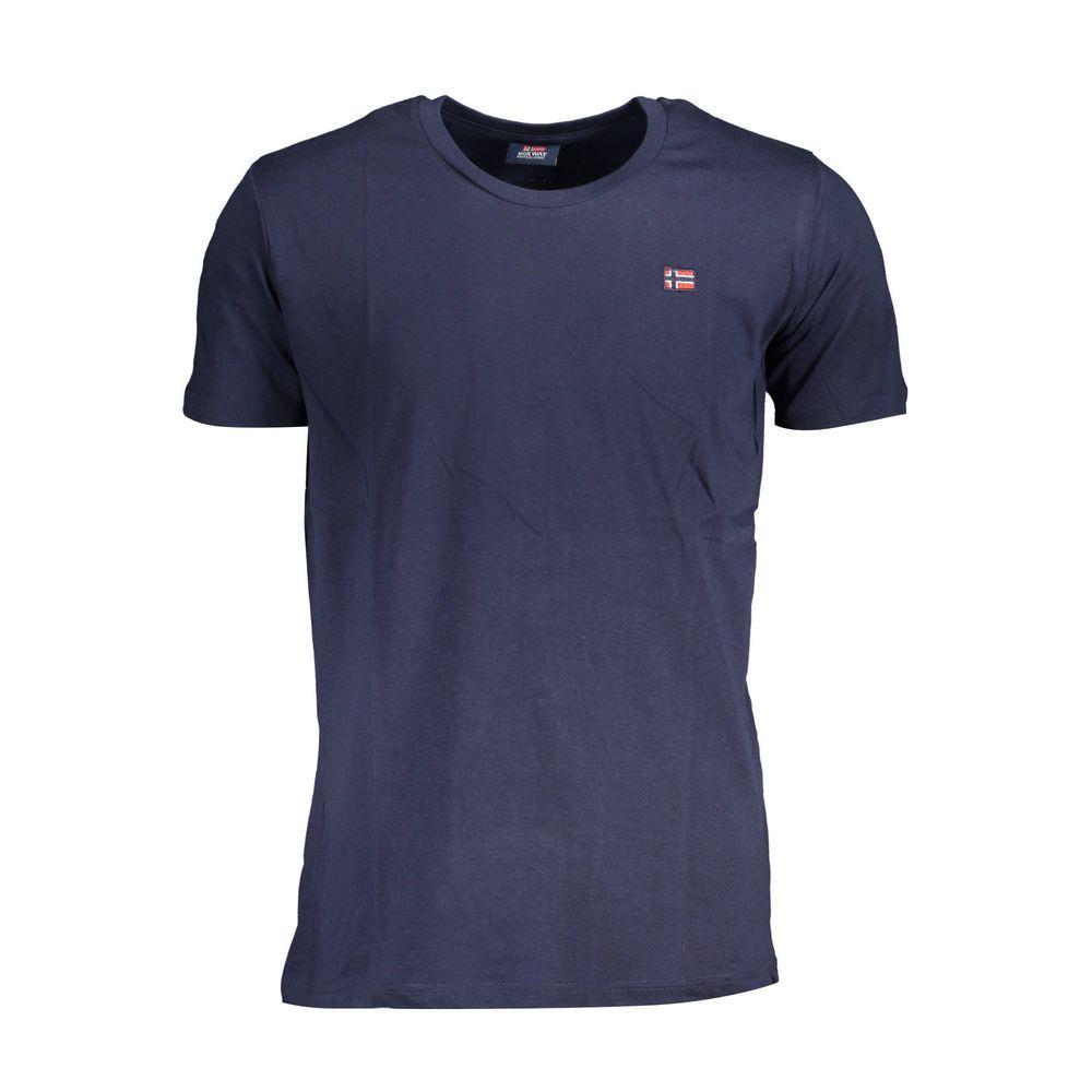Norway 1963 Blue Cotton Men T-Shirt