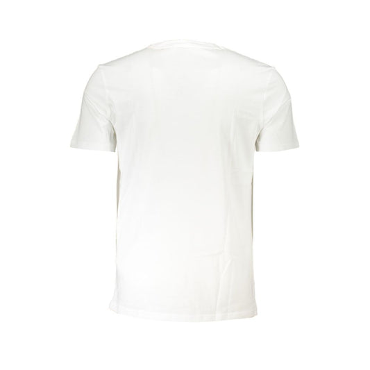Hugo Boss White Cotton T-Shirt BO-28151-XXL