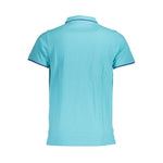 Norway 1963 Blue Cotton Men Polo Shirt NO-37405-M
