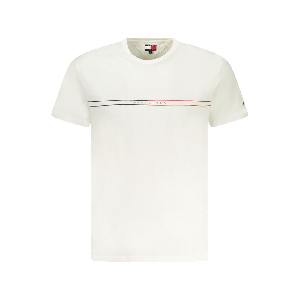 Tommy Hilfiger White Cotton T-Shirt