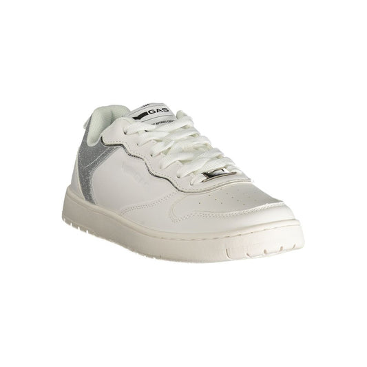Gas White Polyester Women Sneaker GA-38602-EU37/US7