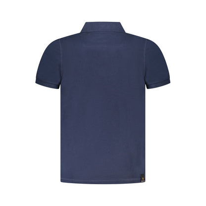 Accademia Militare Blue Cotton Polo Shirt