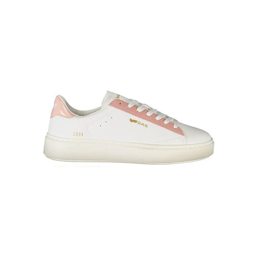 Gas White Polyester Women Sneaker GA-38721-EU36/US6