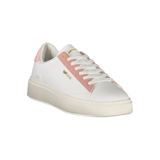 Gas White Polyester Women Sneaker GA-38721-EU36/US6