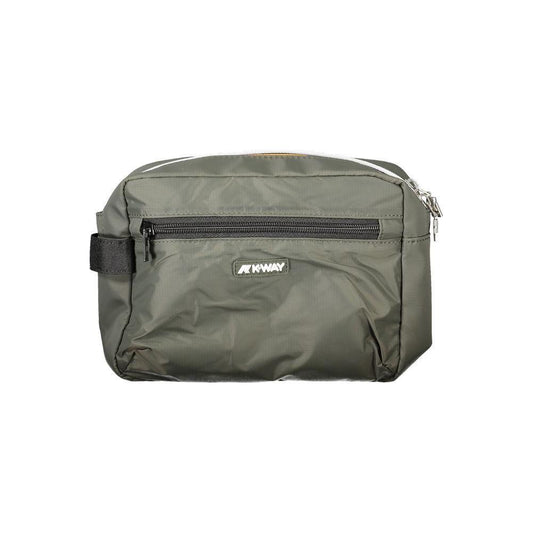 K-WAY Green Polyamide Men Leather Accessory