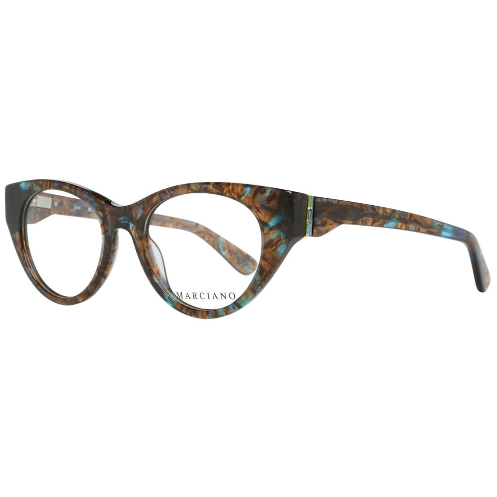 Marciano by Guess Brown Women Glasses Frame, Cat Eye, Full-Rim, Plastic, 49-18-140, Demo Lenses, Branded Case Included.