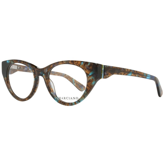 Marciano by Guess Brown Women Glasses Frame, Cat Eye, Full-Rim, Plastic, 49-18-140, Demo Lenses, Branded Case Included.