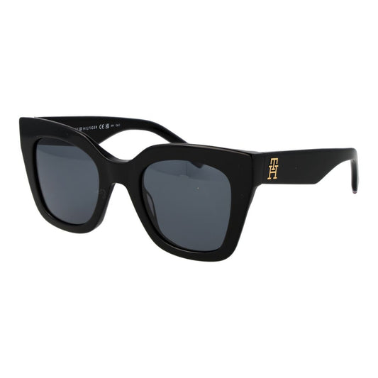 Tommy Hilfiger Black Women Sunglasses TO-1054960